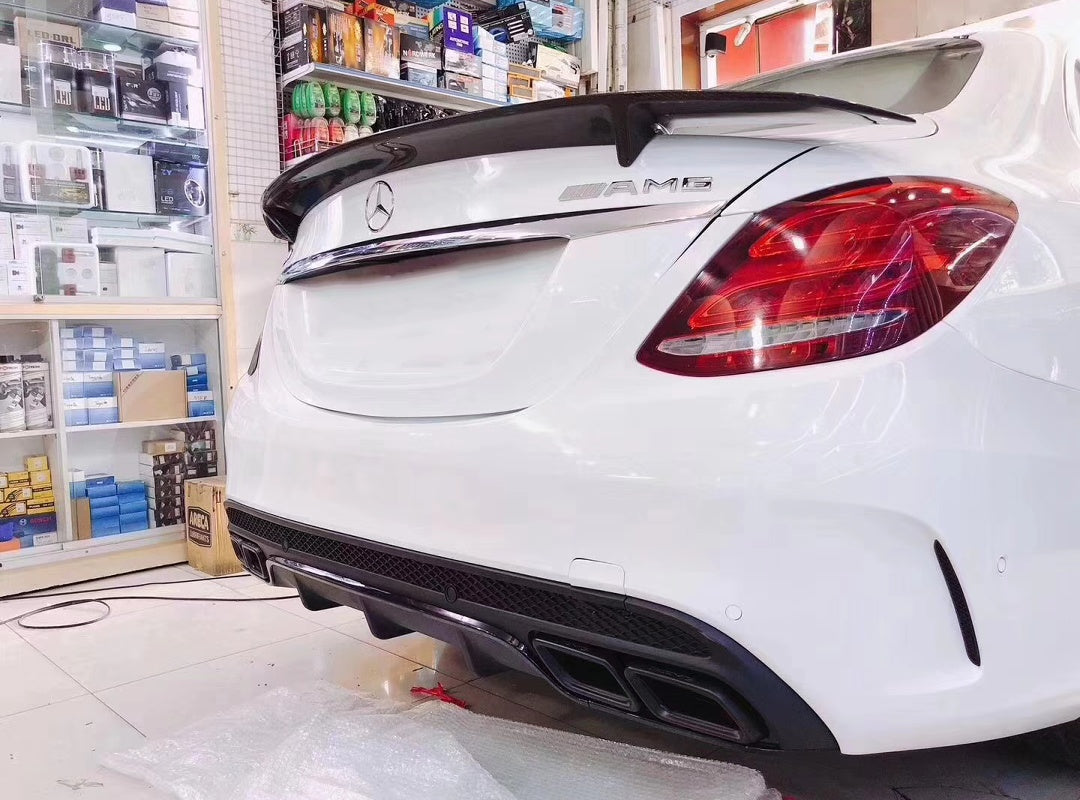 W205 HIGH KICK CARBON SPOILER